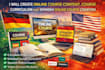create online course content, course curriculum, spanish online course, training