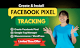 create and install meta facebook pixel via GTM