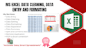 do data cleaning and formatting