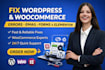 fix wordpress woocommerce critical errors, email issues, forms and elementor