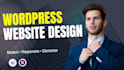 design modern wordpress website for local business using elementor