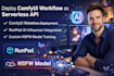 deploy comfy ui workflow as serverless API  run pod ai influencer nsfw model