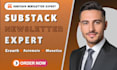 setup substack account design substack newsletter manage substack substack post