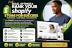 revamp clone design redesign shopify store build ecommerce shopify website seo