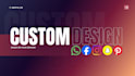 make logo design, social media banner, posture design