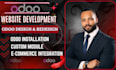 develop odoo website odoo ecommerce website odoo erp odoo module implementation
