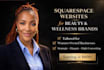 design a luxury conversion focused squarespace website