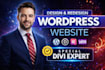 build divi wordpress website divi theme expert, immersive boost business website