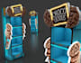 create custom 3d pop posm retail display stand designs