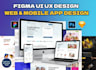 design a professional saas or fintech mobile app UI UX