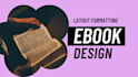 book formatting for amazon KDP and typesetting for ebook and print