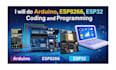 do arduino esp8266,esp32 coding and programmimg