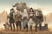 make custom dnd party character art