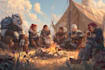 design your rpg party in epic style