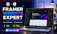 design modern framer website convert figma to framer for ecommerce website