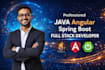 develop scalable java spring boot and angular full stack web applications