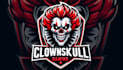 create amazing clown skull logo for your business