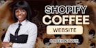 build private label branded dropshipping coffee shopify store, coffee website