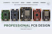 pcb design for esp32, stm32, arduino and raspberry pi iot projects