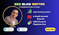 write strategic SEO blog posts for startup growth