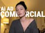 create ai generated product ads and commercial videos