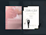 design minimal wedding stationery set to match your vibe