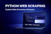 create a python web scraping script or data parser