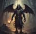 draw your character in a dark fantasy