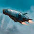 draw high quality spaceship concept