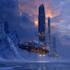 do design spaceship sci fi illustration and sci fi art