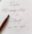 write neat handwritten notes and custom calligraphy