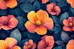 design seamless pattern, textile prints, floral patterns