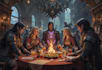 create custom dnd party commission art