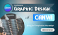create professional canva graphic design for your business and events