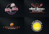 design food, restaurant, chef, bakery, kitchen logo etc
