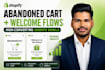 turn shopify abandoned carts into sales with klaviyo emails
