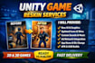 reskin your unity 2d mobile game professionally