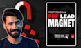 create professional lead magnet design, pdf lead magnet