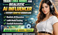 train lora model for realistic ai influencer onlyfans nsfw comfyui workflow