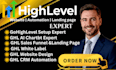 build gohighlevel white build setup gohighlevel saas gohighlevel dashboard CSS