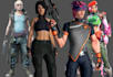 do stylized 3d character model realistic game character in unity unreal engine
