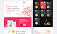 design high converting web3 crypto landing page in figma