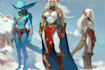 character concept art and character design