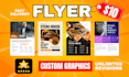 create professional flyer design to boost your sales