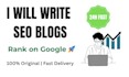 write SEO optimized blog articles in multi languages