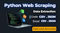 scrape data from any website
