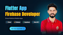 build a flutter app with firebase for android and ios