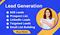 b2b leads generation, lead scraping, targeted prospect email list building