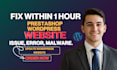 fix error on prestashop store theme ecommerce website wordpress api integration