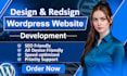 design responsive wordpress website using elementor pro